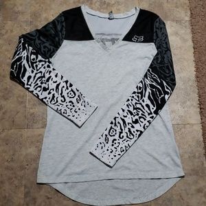 Ladies Fox long sleeve tee medium